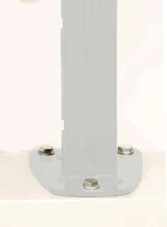 Poteau grillage rigide 1567mm  Galet 2525 - DeltaMax platine soudée - Produits de clôture Verpillat