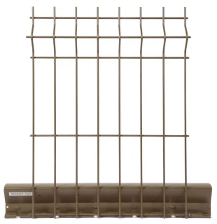 Panneau rigide 1,00m - Bronze 2525 - Produits de clôture Verpillat