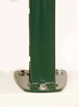 Poteau grillage rigide 0867mm Vert - DeltaMax platine soudée