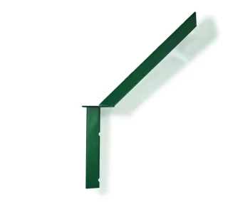 Bavolet intérieur clôture rigide 350mm Vert