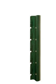 Poteau grillage rigide 1967mm  Vert - DeltaMax à sceller - Produits de clôture Verpillat