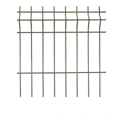 Poteau grillage rigide 1567mm  Vert - DeltaMax à sceller - Poteau pour panneaux rigides, à sceller ou avec platine contre murêt