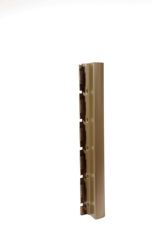DeltaMax Scellement - 1567mm - Bronze 2525 - Poteau pour panneaux rigides, à sceller ou avec platine contre murêt
