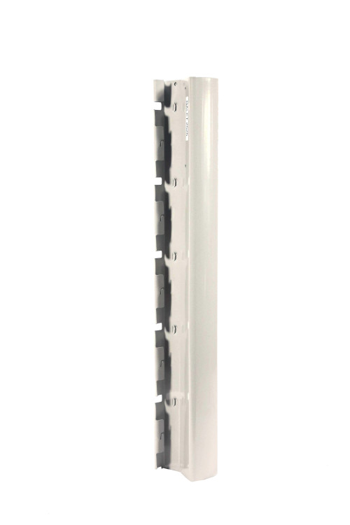 DeltaMax Scellement - 2467mm - Galet 2525 - Poteau pour panneaux rigides, à sceller ou avec platine contre murêt
