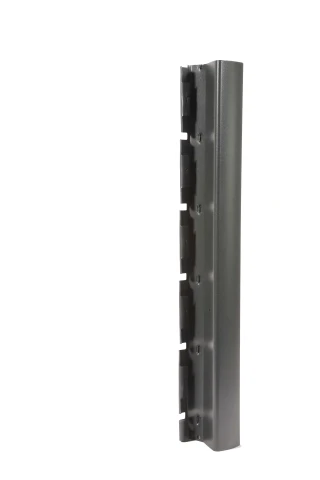Poteau grillage rigide 1267mm Bleu 2600 Sablé - DeltaMax à sceller