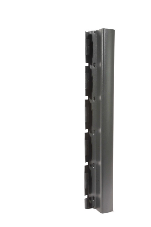 DeltaMax Scellement - 1867mm - Bleu 2600 Sablé - Poteau pour panneaux rigides, à sceller ou avec platine contre murêt