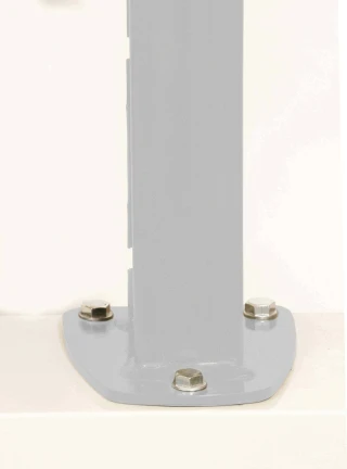 Poteau grillage rigide 0867mm Starlight 2525 Sablé - DeltaMax platine soudée