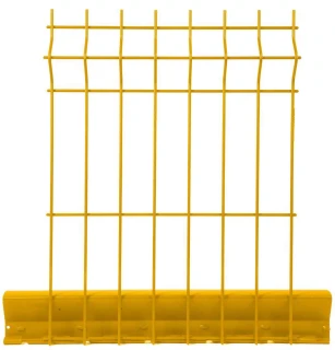 Panneau rigide 0,80m - Jaune signalisation - Produits de clôture Verpillat