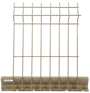 Panneau rigide 1,50m - Gris 2500 sablé - Produits de clôture Verpillat