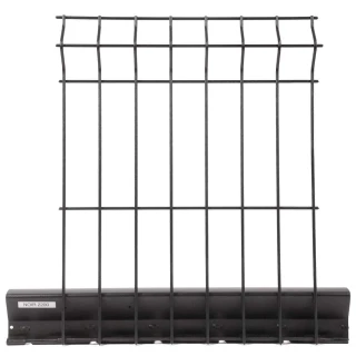 Panneau rigide 1,50m - Noir 2200 Sablé - Produits de clôture Verpillat