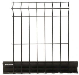 Panneau rigide 1,50m - Noir 2300 Sablé - Produits de clôture Verpillat