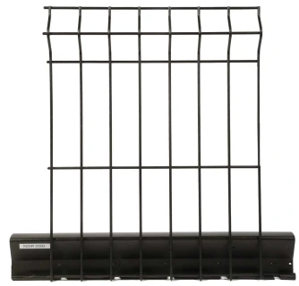 Panneau rigide 2,00m - Noir 2300 Sablé - Produits de clôture Verpillat