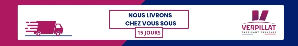 Livraison sous 15 jours